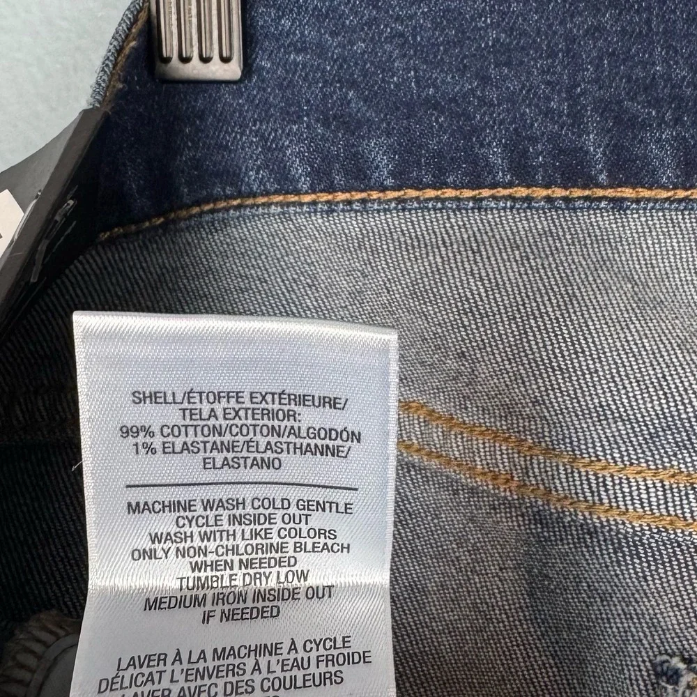 NEW Joe's Jeans The Classic Straight Leg Mens 42x32 Blue Dark Wash Stretch Denim